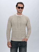 Pulover din tricot cu șnur pentru bărbați Cato