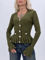 Pulover cardigan versatil, combinație casual
