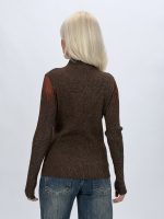 Pulover maletă cu lurex și ștrasuri - imagine 15