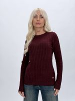 Pulover CATO cu model torsade, vedere spate
