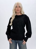 Pulover din tricot cu patent lat - imagine 13