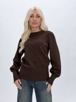 Pulover din tricot cu patent lat - imagine 7