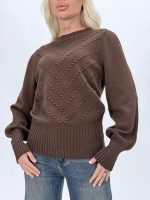 Pulover din tricot cu patent lat - imagine 8