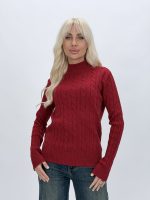 Pulover maletă din tricot cu lurex - imagine 13