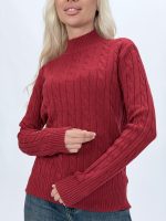 Pulover maletă din tricot cu lurex - imagine 14