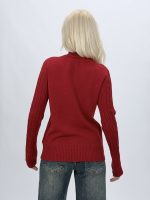 Pulover maletă din tricot cu lurex - imagine 15