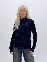 Pulover maletă din tricot cu lurex - imagine 10