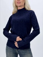 Pulover maletă din tricot cu lurex - imagine 11