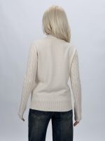 Pulover maletă din tricot cu lurex - imagine 3