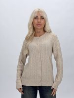 Pulover cardigan cu model torsade pentru femei