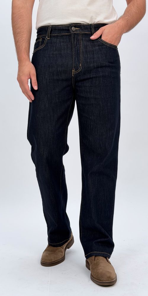 Jeans drept indigo bărbați CATO, croială clasică