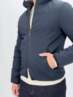 Jachetă din fâș bărbați, styling casual complet