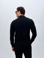 Pulover din tricot cu fermoar scurt - imagine 11